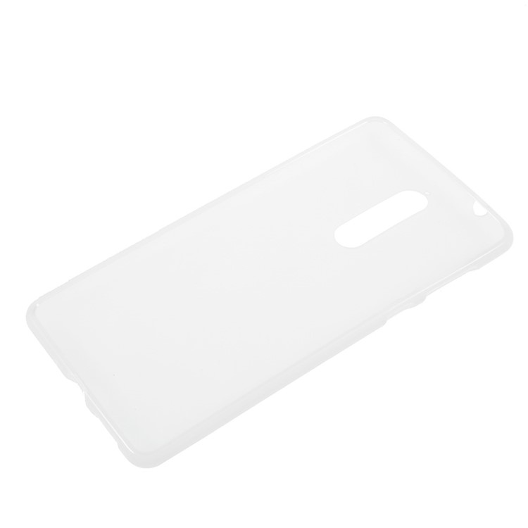 Double Sided Matte TPU Gel Cover for Nokia 8 - White-2