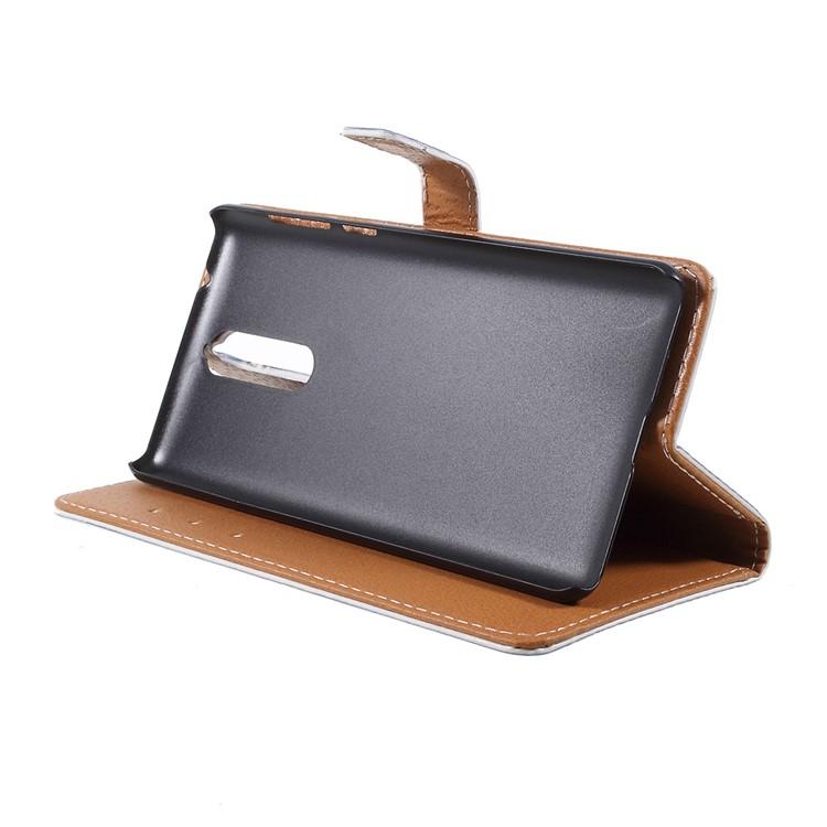 Pattern Printing Wallet Stand Leather Case for Nokia 8 - Police Public Call Box-4