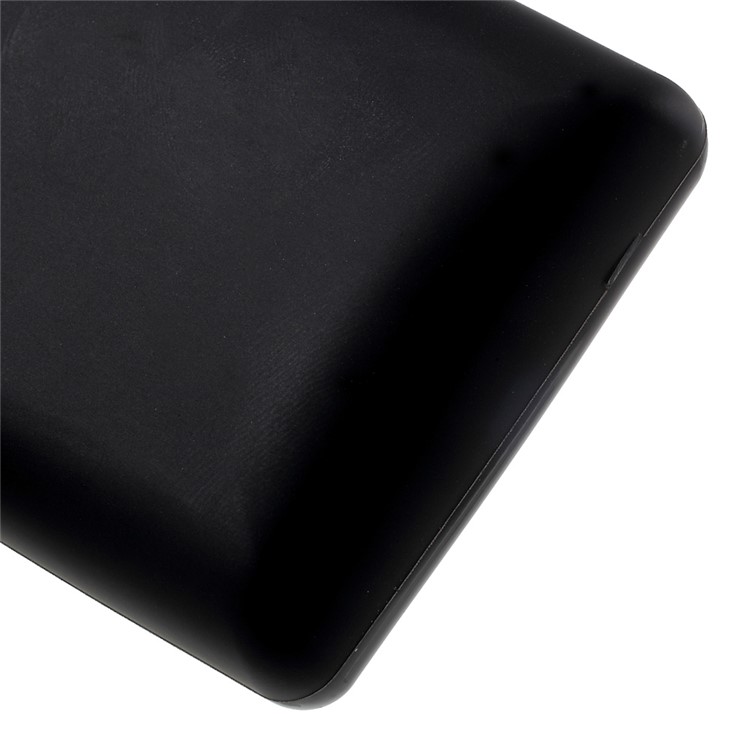 Matte Anti-fingerprint TPU Case Cover for Nokia 216 / 216 Dual SIM - Black-4