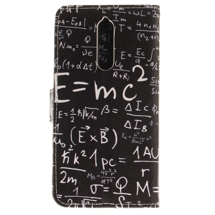 Pattern Printing Wallet Magnetic Leather Case with Stand for Nokia 8 - Formula-3