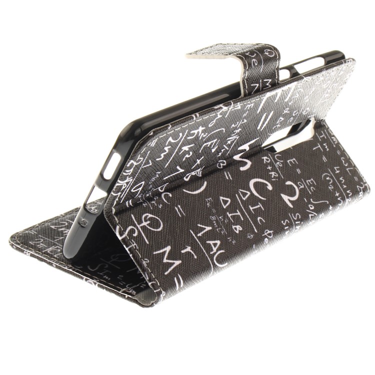 Pattern Printing Wallet Magnetic Leather Case with Stand for Nokia 8 - Formula-7