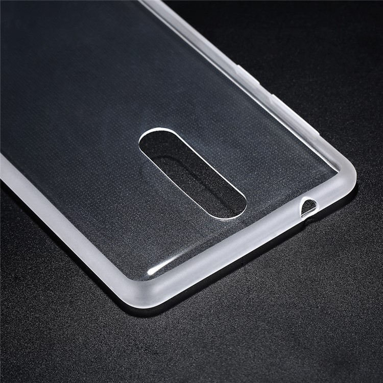 X-LEVEL for Nokia 8 Anti-skid Clear TPU Gel Case - Transparent-4