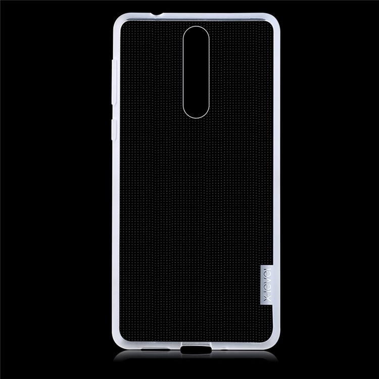 X-LEVEL for Nokia 8 Anti-skid Clear TPU Gel Case - Transparent-8
