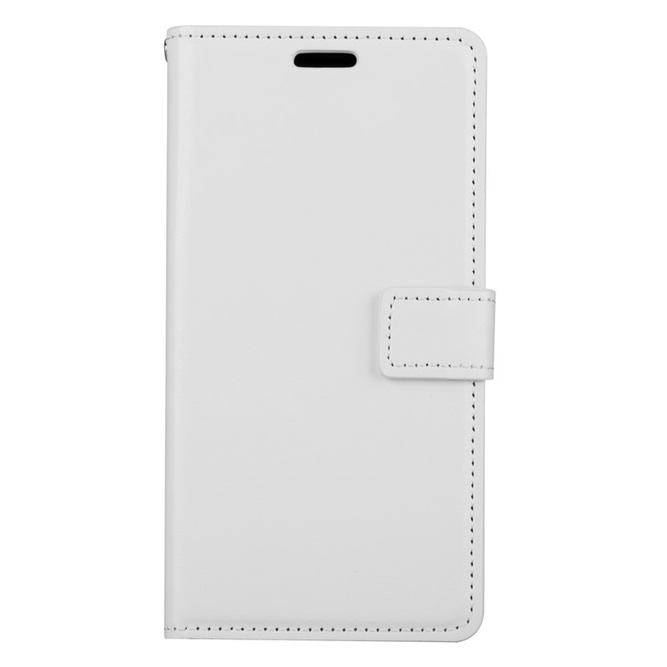 Crazy Horse Leather Wallet Cover for Nokia 3 - White-2
