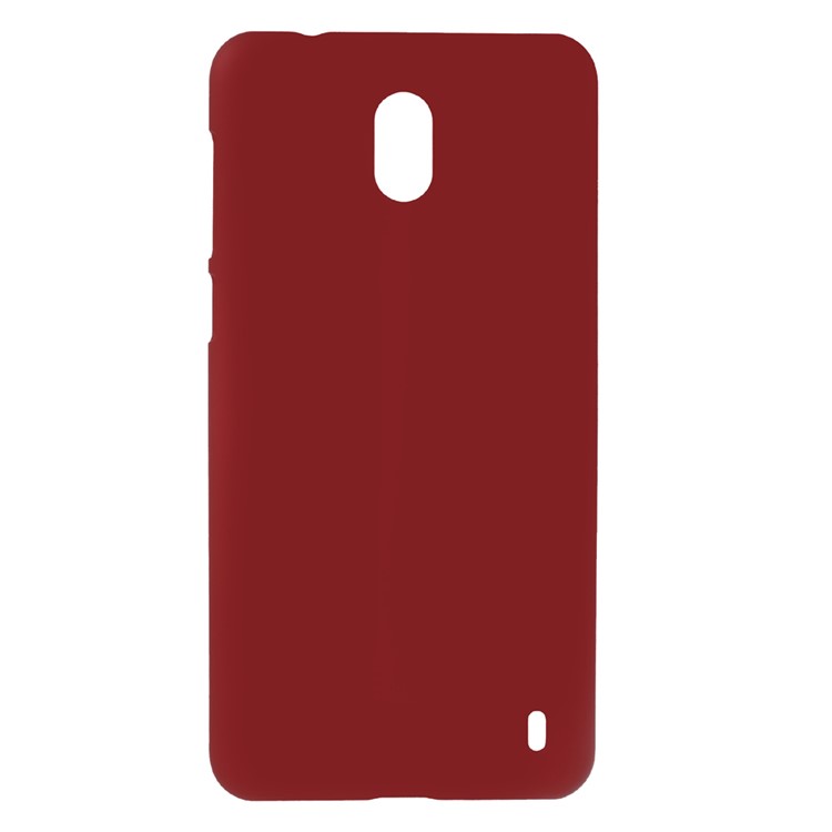 For Nokia 2 Rubberized PC Protective Cell Phone Case - Red-1