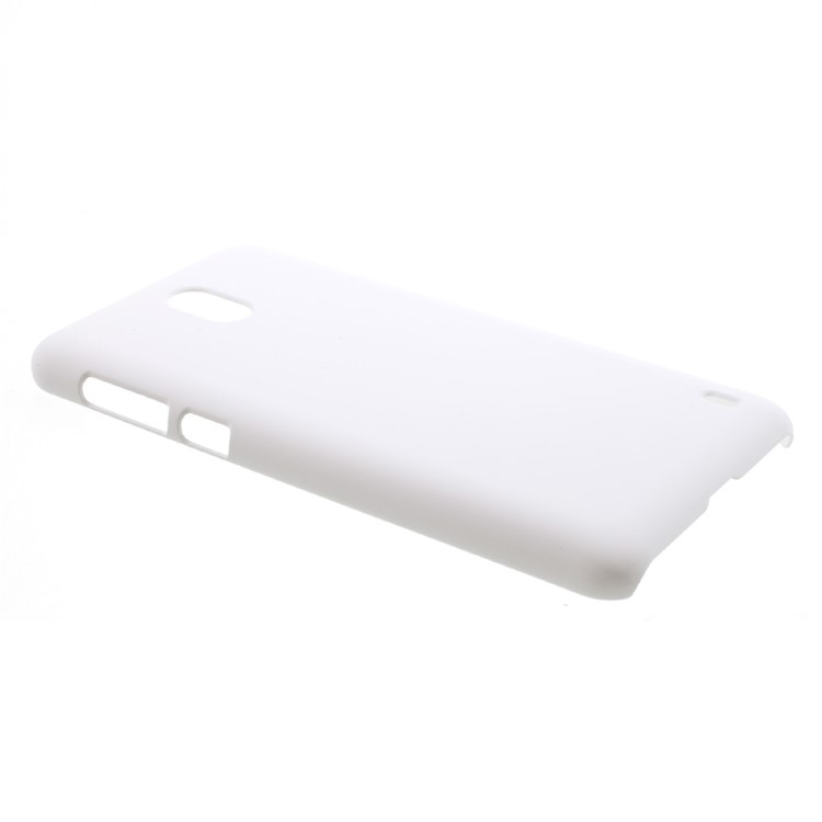 For Nokia 2 Rubberized PC Protective Cell Phone Cover - White-2