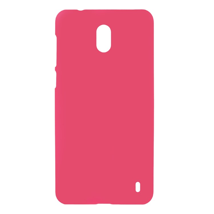 For Nokia 2 Rubberized PC Protective Cell Phone Casing Cover - Rose-1