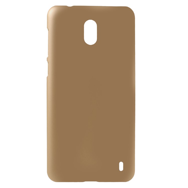 For Nokia 2 Rubberized PC Protective Phone Accessory Case - Gold-1