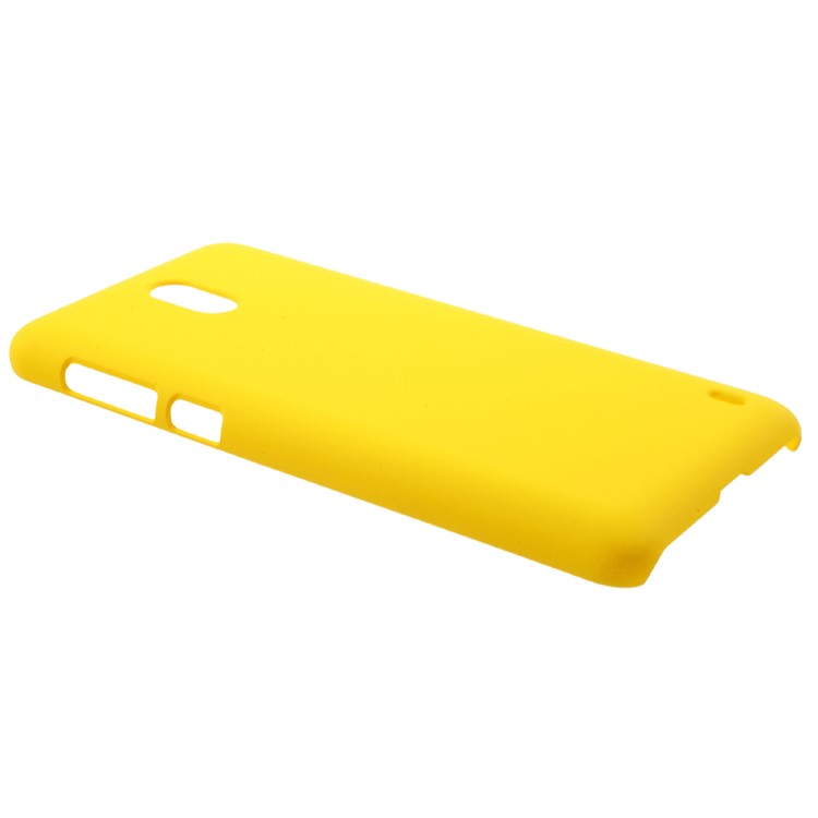 For Nokia 2 Rubberized PC Protective Phone Accessory Cover - Yellow-2