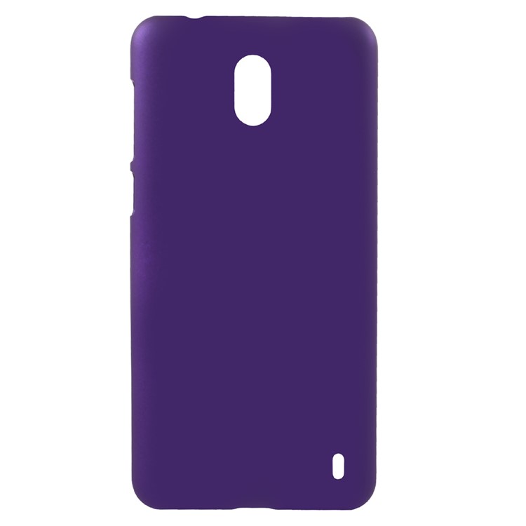 For Nokia 2 Rubberized PC Protective Mobile Phone Shell - Purple-1