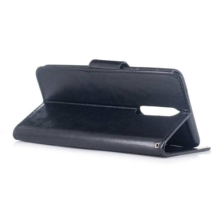 Wallet Leather Stand Case for Nokia 8 - Black-3