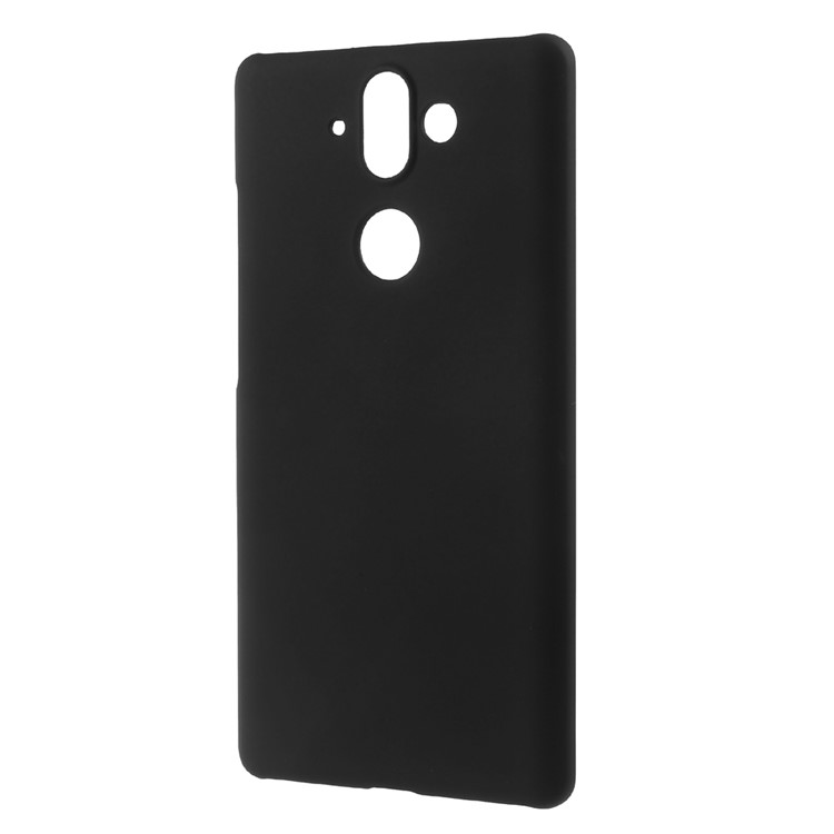 Glossy Hard Plastic Cell Phone Cover for Nokia 9 / 8 Sirocco - Black-2