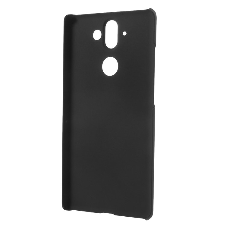 Glossy Hard Plastic Cell Phone Cover for Nokia 9 / 8 Sirocco - Black-3