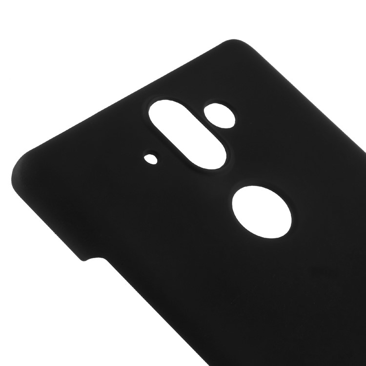 Glossy Hard Plastic Cell Phone Cover for Nokia 9 / 8 Sirocco - Black-4