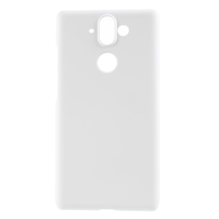 Glossy Hard Plastic Mobile Phone Shell for Nokia 9 / 8 Sirocco - White-1