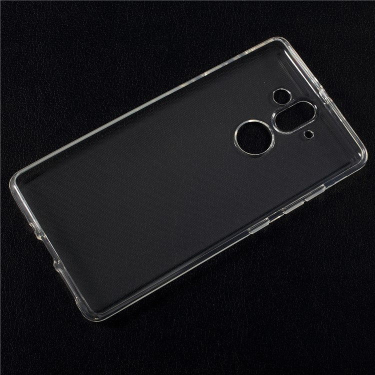 For Nokia 9 / 8 Sirocco Clear TPU Protective Case Cover with Non-slip Inner - Transparent-2
