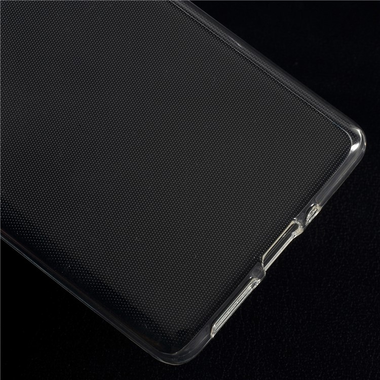 For Nokia 9 / 8 Sirocco Clear TPU Protective Case Cover with Non-slip Inner - Transparent-5