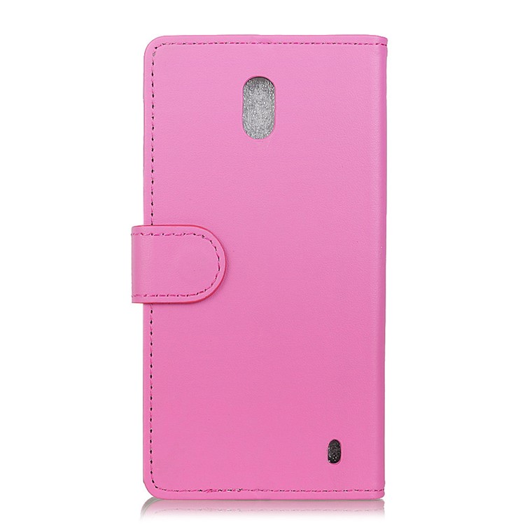 Magnetic PU Leather Stand Wallet Mobile Phone Case for Nokia 2 - Rose-3