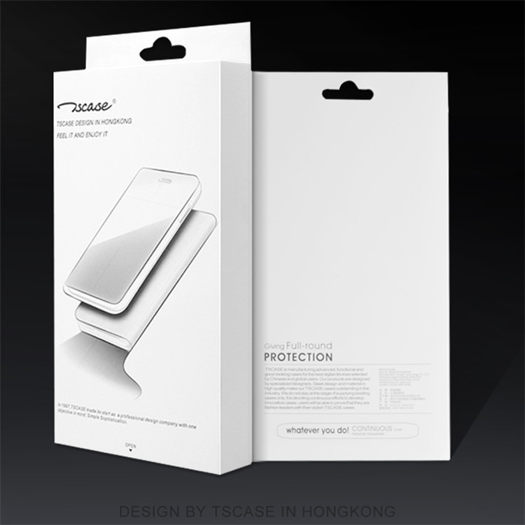 TSCASE Trajectory for Nokia 6 Flip Stand Leather Cellphone Case - Grey-6