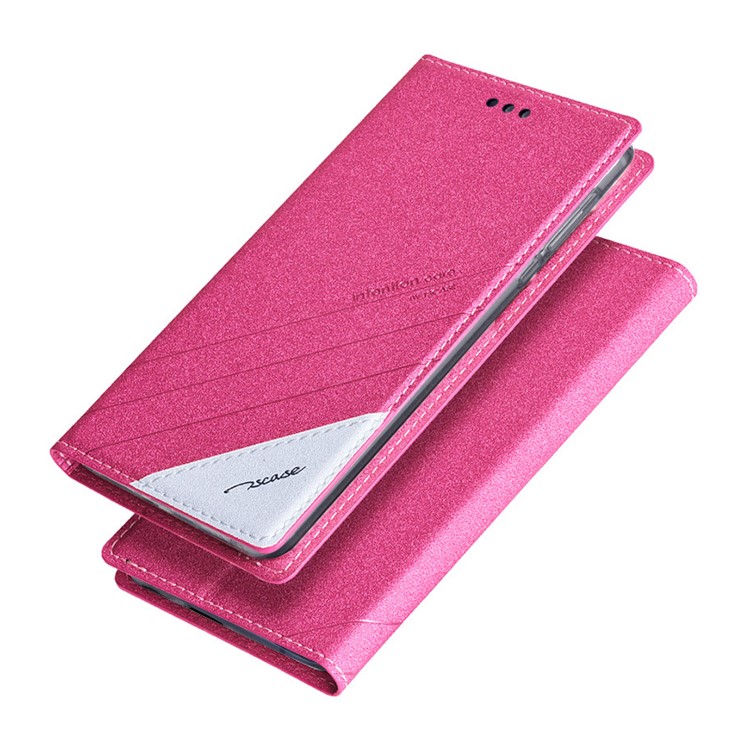 TSCASE Trajectory Leather Case for Nokia 6 with Supporting Stand - Rose-3