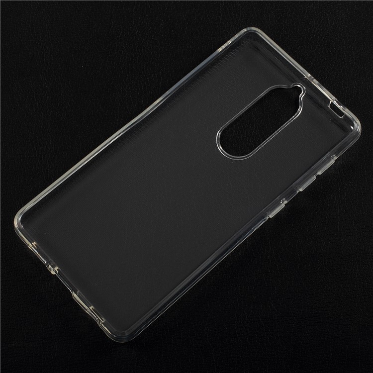 Transparent Soft TPU Mobile Phone Case for Nokia 7 with Non-slip Inner-2