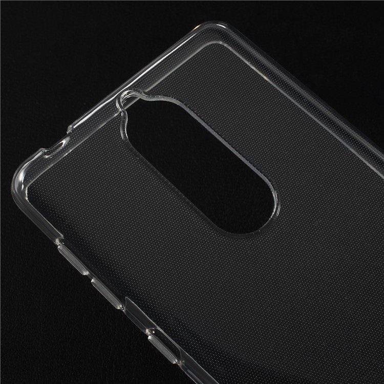 Transparent Soft TPU Mobile Phone Case for Nokia 7 with Non-slip Inner-4
