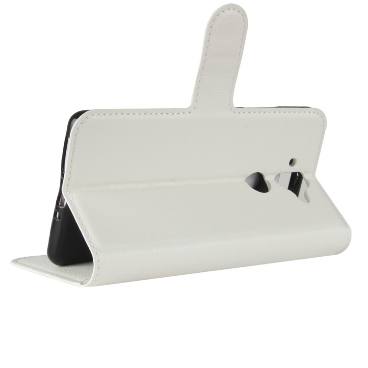 For Nokia 9 / 8 Sirocco Litchi Texture Leather Wallet Stand Cover - White-5