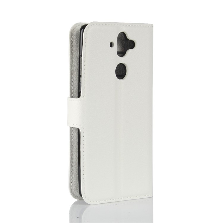For Nokia 9 / 8 Sirocco Litchi Texture Leather Wallet Stand Cover - White-6
