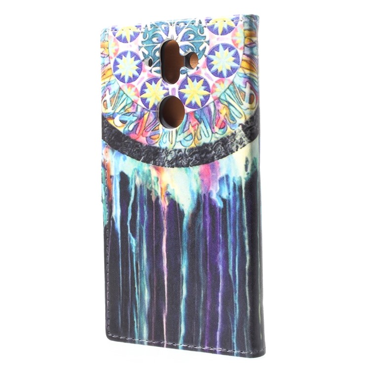 Pattern Printing Wallet Leather Stand Case for Nokia 9 / 8 Sirocco - Dream Catcher-2