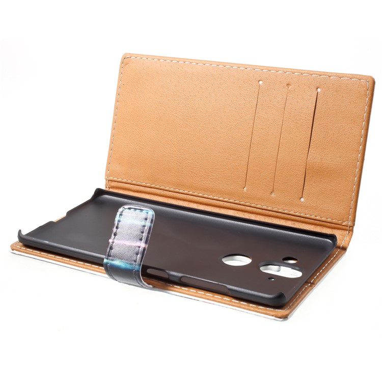 Pattern Printing Wallet Leather Stand Case for Nokia 9 / 8 Sirocco - Dream Catcher-5