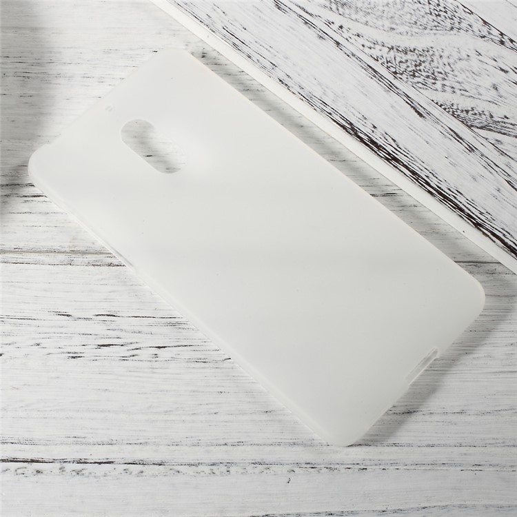 Matte Anti-fingerprint Soft TPU Cover Case for Nokia 6 - Transparent-2