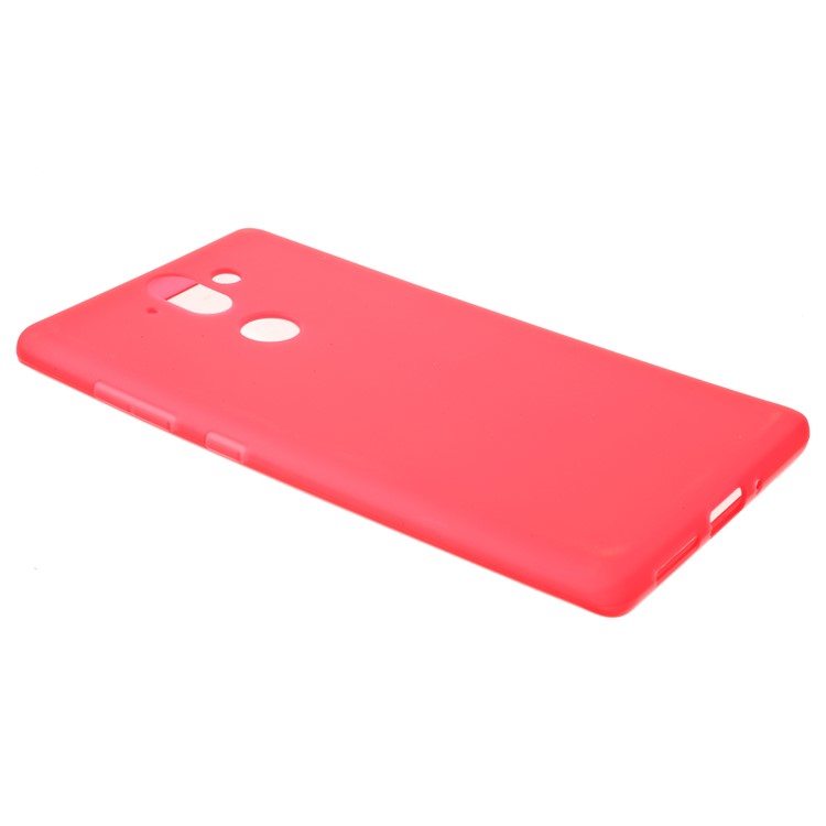 Double Sided Matte Anti-fingerprint TPU Gel Case for Nokia 9 / 8 Sirocco - Red-2