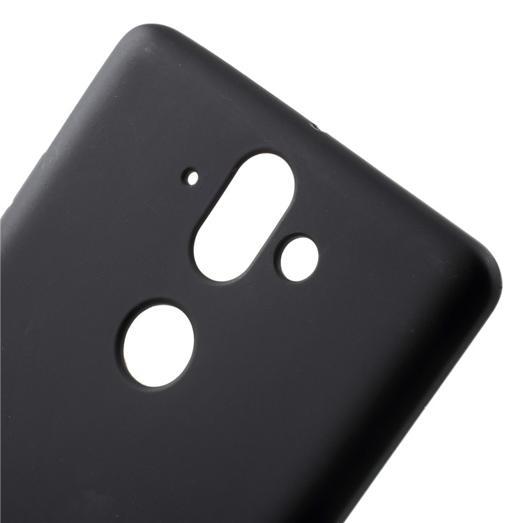 Double Sided Matte Anti-fingerprint TPU Gel Cover for Nokia 9 / 8 Sirocco - Black-3