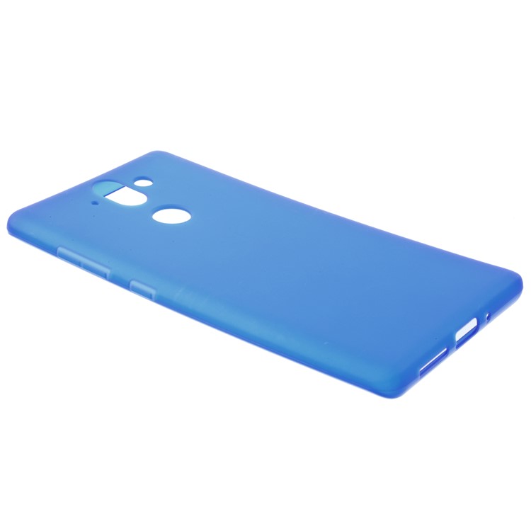 Double Sided Matte Anti-fingerprint TPU Phone Cover for Nokia 9 / 8 Sirocco - Blue-2