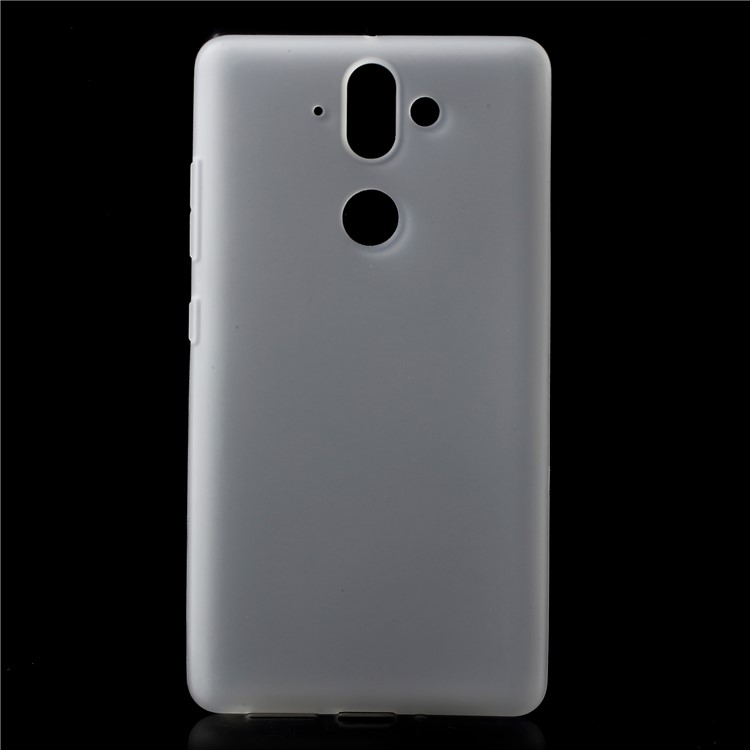 Double Sided Matte Anti-fingerprint TPU Cover Protector for Nokia 9 / 8 Sirocco - White-1