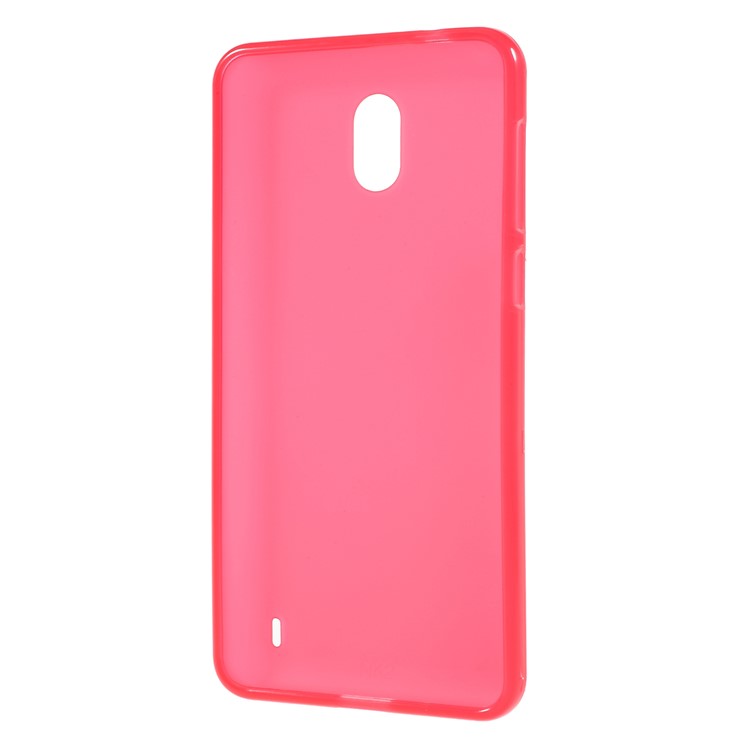 Double Sided Anti-fingerprint TPU Gel Shell for Nokia 2 - Red-3