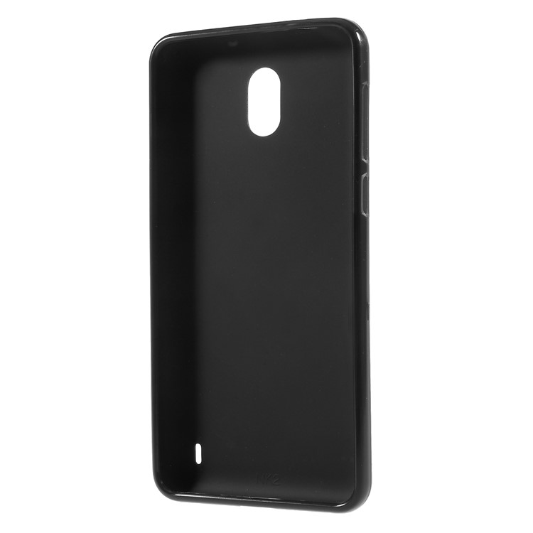For Nokia 2 Double Sided Matte TPU Soft Case - Black-3