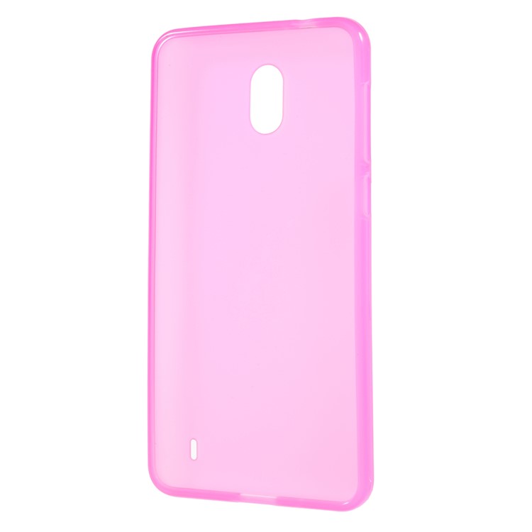 For Nokia 2 Double Sided Matte Flexible TPU Phone Protective Casing - Rose-3