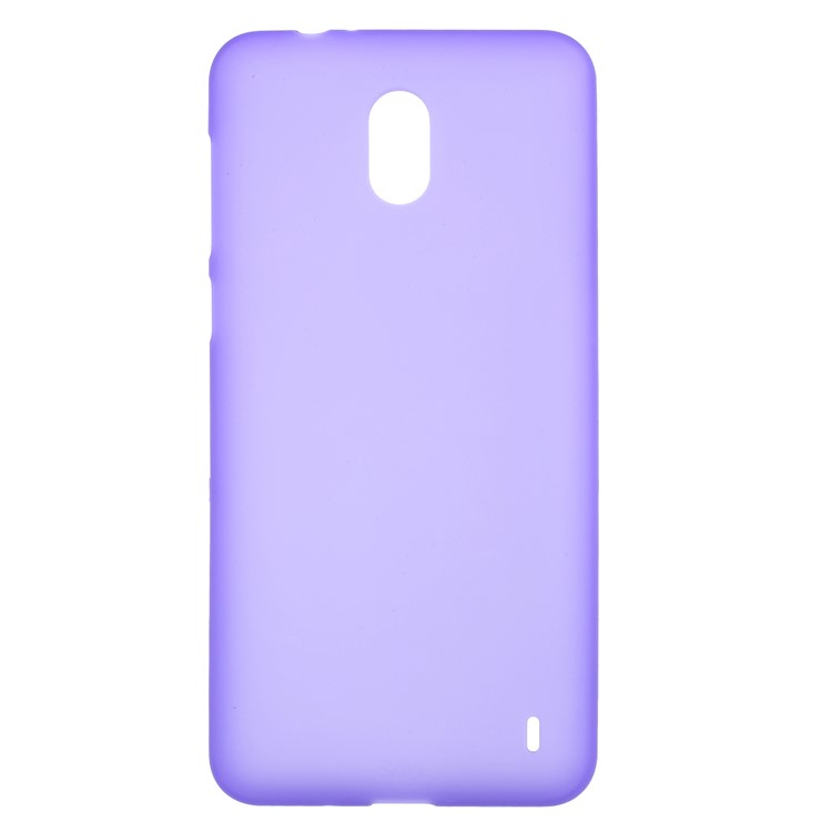 For Nokia 2 Double Sided Matte Soft TPU Back Phone Cover - Purple-1