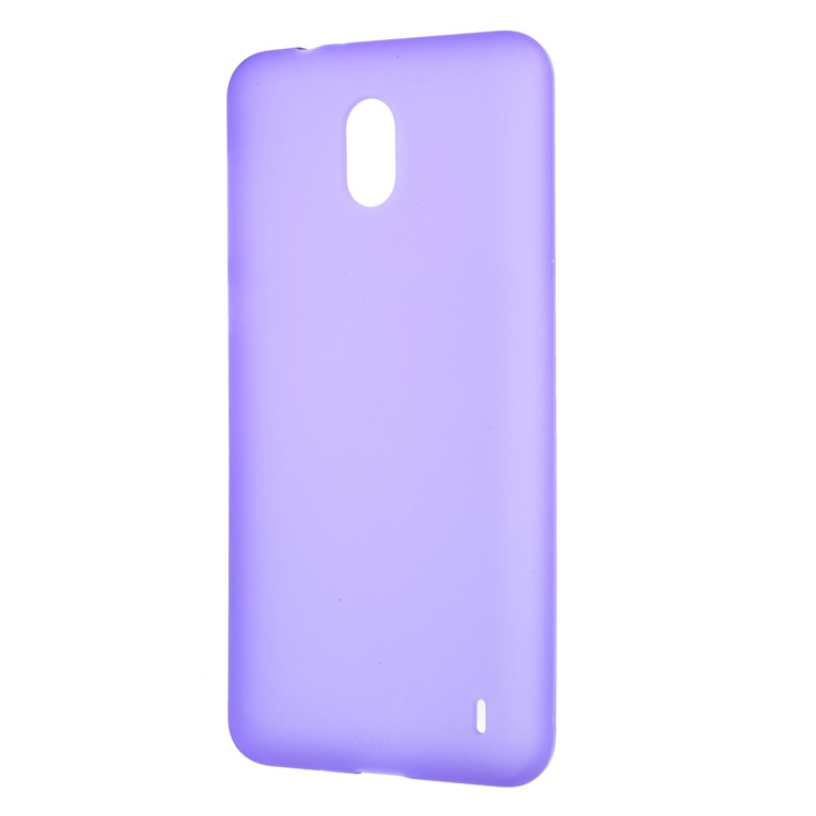 For Nokia 2 Double Sided Matte Soft TPU Back Phone Cover - Purple-2