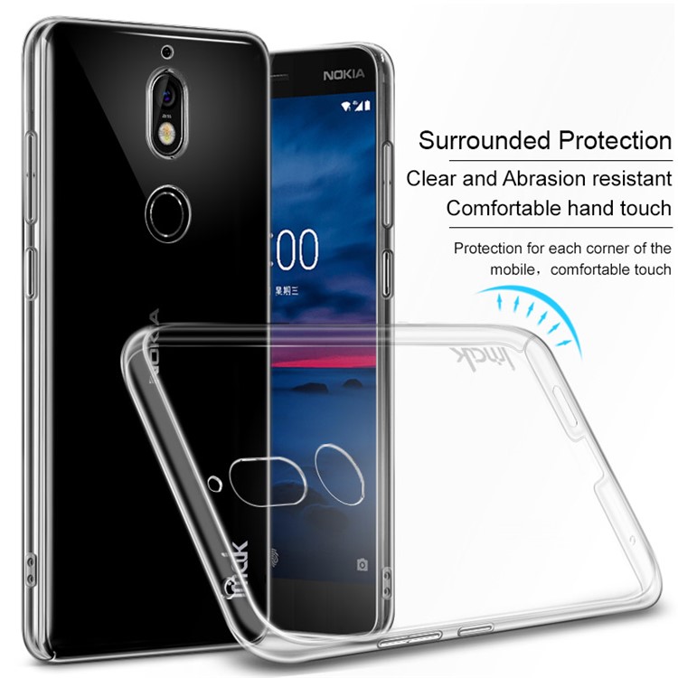 IMAK Crystal Case II Pro for Nokia 7 Scratch-resistant Clear PC Hard Phone Cover-1