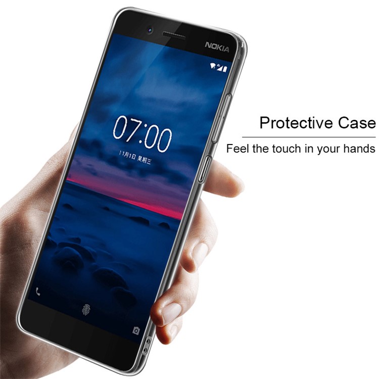 IMAK Crystal Case II Pro for Nokia 7 Scratch-resistant Clear PC Hard Phone Cover-2