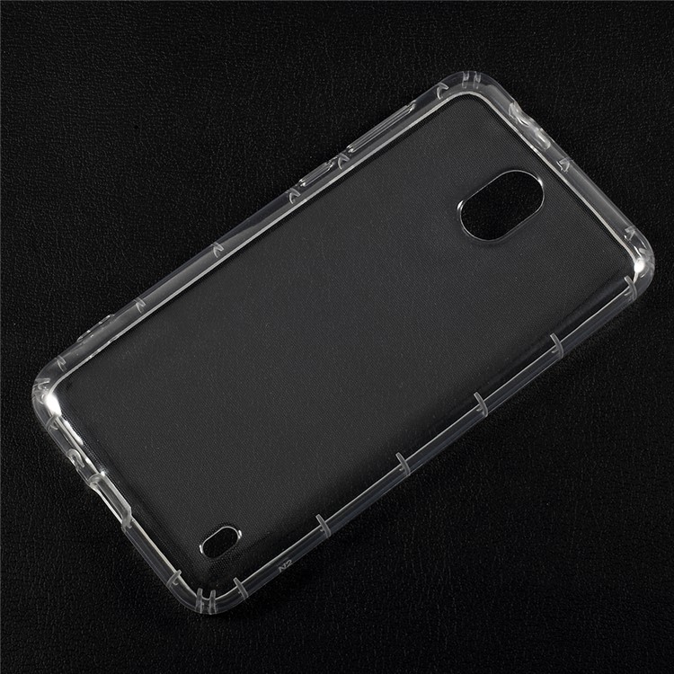 Drop-proof Clear TPU Mobile Phone Cover for Nokia 2-1