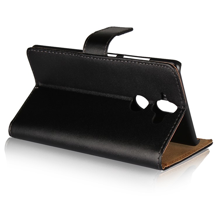 Crazy Horse Genuine Leather Magnetic Wallet Case for Nokia 9 / 8 Sirocco - Black-6
