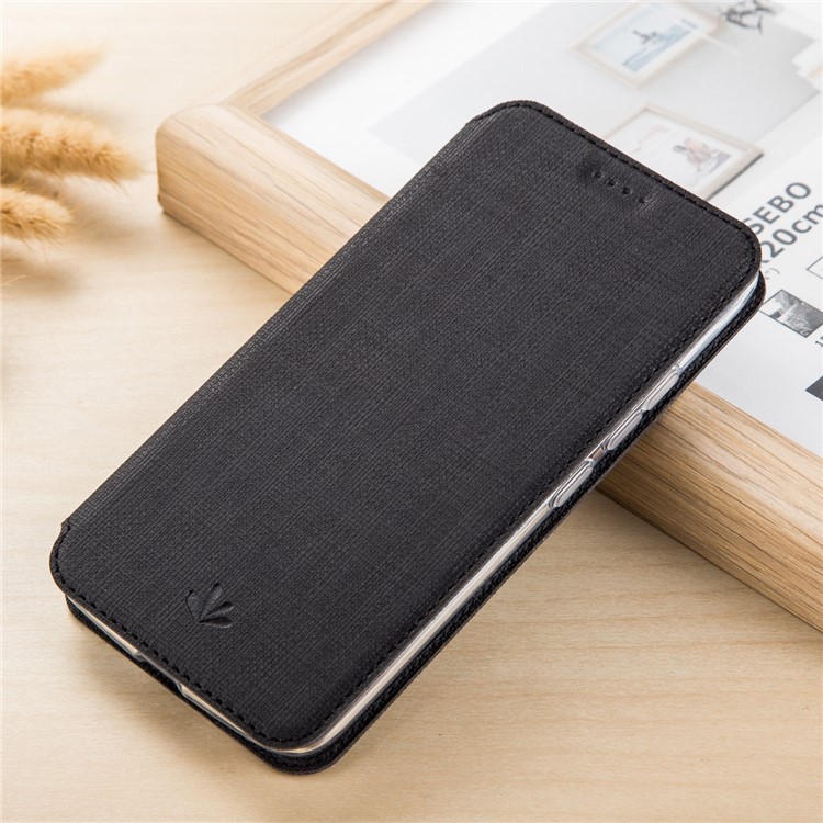 VILI DMX Leather Card Slot Stand Mobile Case for Nokia 9 / 8 Sirocco - Black-1