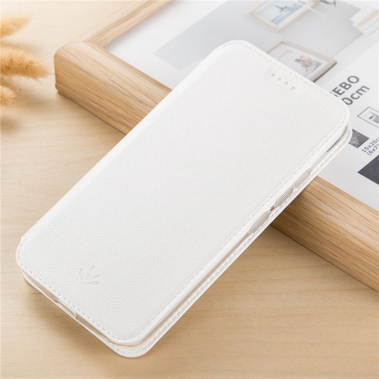 VILI DMX Leather Card Slot Stand Protection Shell for Nokia 9 / 8 Sirocco - White-1