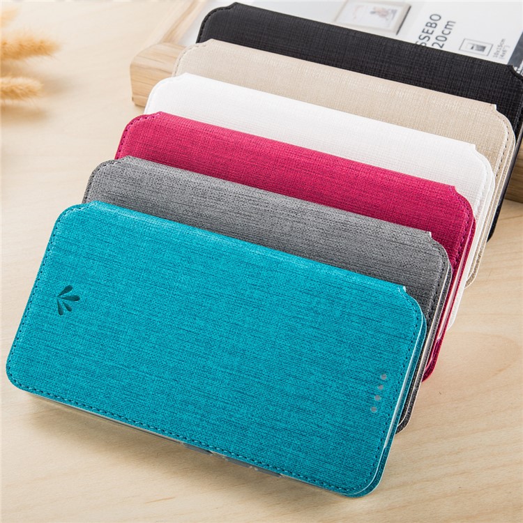 VILI DMX Leather Card Slot Stand Flip Cover Case for Nokia 9 / 8 Sirocco - Rose-2