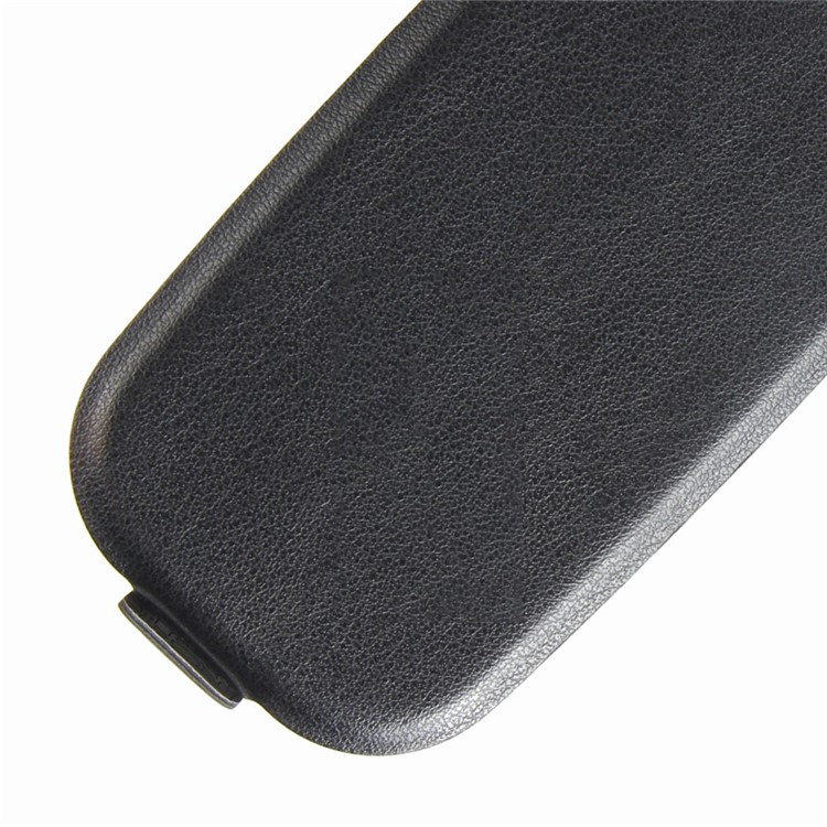 Crazy Horse Leather Vertical Case for Nokia 105 - Black-3