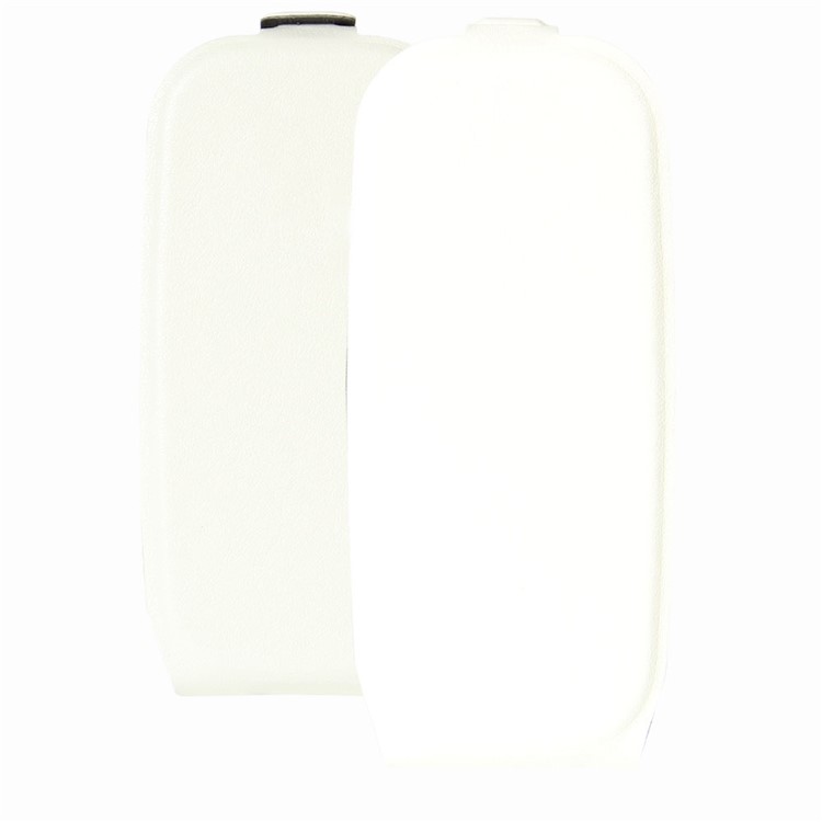 Crazy Horse Leather Vertical Cover for Nokia 105 - White-1