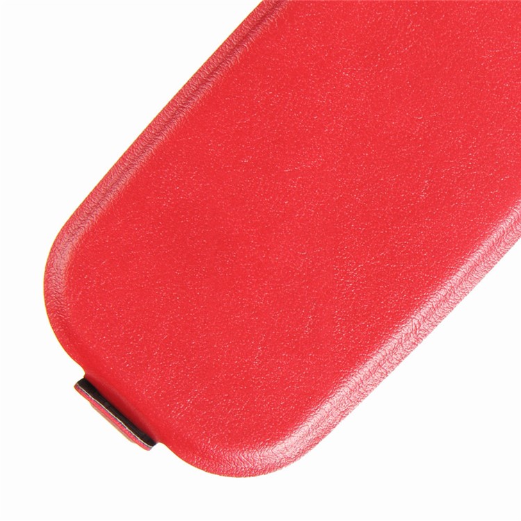 Crazy Horse PU Leather Vertical Case for Nokia 105 - Red-3